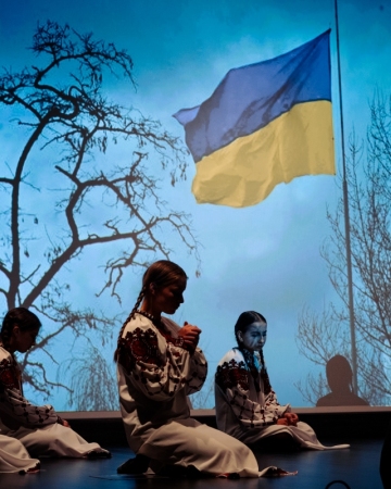 Koncert ukraińskiej muzyki i poezji Zespołu Szkół z Ukraińskim Językiem Nauczania w Górowie Iławeckim