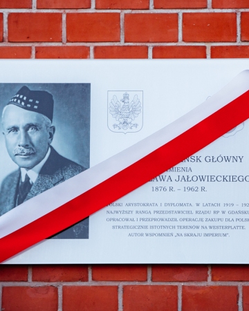 Mieczysław Jałowiecki patronem dworca Gdańsk Główny