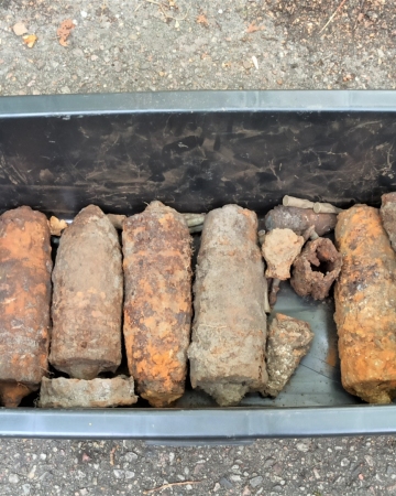 Ponad 4700 niebezpiecznych przedmiotów i niemalże 3800 historycznych artefaktów znaleziono podczas prac saperskich na Westerplatte!