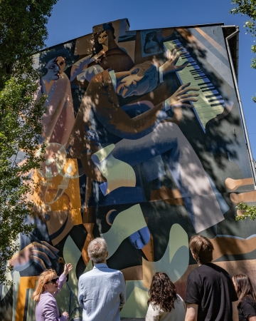 Odsłonięciem muralu autorstwa Marcina Czai rozpoczęła się III edycja Festiwalu Kultury Utraconej