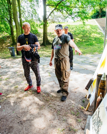 On the second day, visitors in the ‘Fort’ area, where excavations were being conducted, could listen to archaeologists talk about the specifics of the research team's work and the artifacts recovered