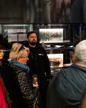 VISITOR CENTRE AT WESTERPLATTE AND NEW EXHIBITION ‘MEMORY IN THE GROUND. THE ARCHAEOLOGY OF WESTERPLATTE’ IN THE FORMER DEPOT’S POWER PLANT OPENED!