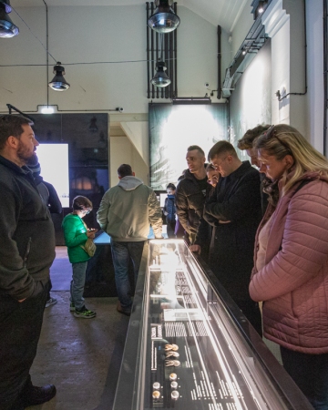 VISITOR CENTRE AT WESTERPLATTE AND NEW EXHIBITION ‘MEMORY IN THE GROUND. THE ARCHAEOLOGY OF WESTERPLATTE’ IN THE FORMER DEPOT’S POWER PLANT OPENED!