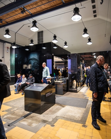 VISITOR CENTRE AT WESTERPLATTE AND NEW EXHIBITION ‘MEMORY IN THE GROUND. THE ARCHAEOLOGY OF WESTERPLATTE’ IN THE FORMER DEPOT’S POWER PLANT OPENED!