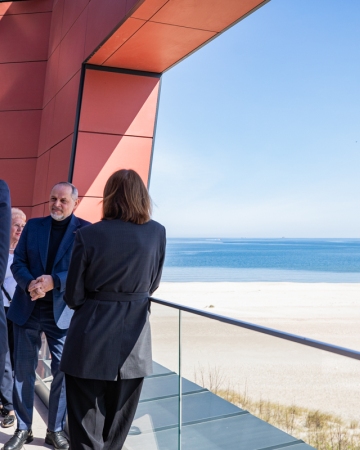 VISITOR CENTRE AT WESTERPLATTE AND NEW EXHIBITION ‘MEMORY IN THE GROUND. THE ARCHAEOLOGY OF WESTERPLATTE’ IN THE FORMER DEPOT’S POWER PLANT OPENED!