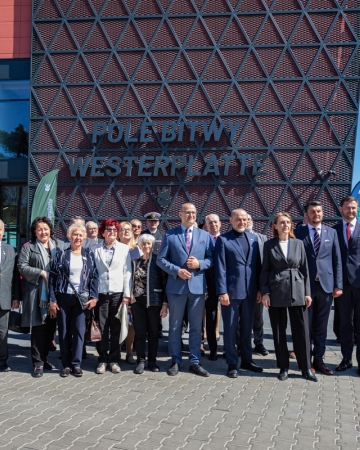 VISITOR CENTRE AT WESTERPLATTE AND NEW EXHIBITION ‘MEMORY IN THE GROUND. THE ARCHAEOLOGY OF WESTERPLATTE’ IN THE FORMER DEPOT’S POWER PLANT OPENED!