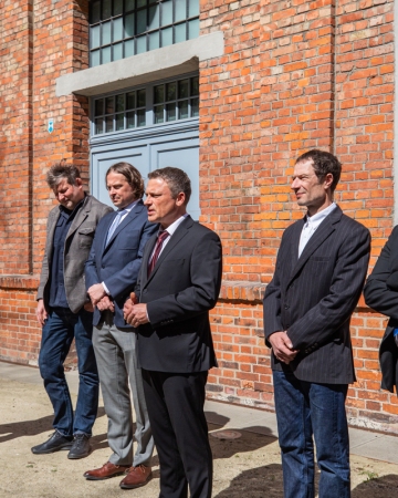 VISITOR CENTRE AT WESTERPLATTE AND NEW EXHIBITION ‘MEMORY IN THE GROUND. THE ARCHAEOLOGY OF WESTERPLATTE’ IN THE FORMER DEPOT’S POWER PLANT OPENED!