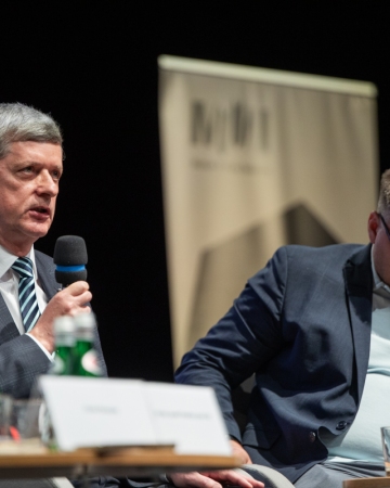 Za nami debaty w nawiązaniu do 80. rocznicy zakończenia wojny i wykład prof. Normana Daviesa