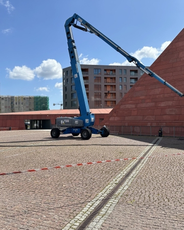 Prace konserwacyjne budynku MIIWŚ