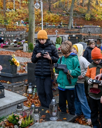 Akcja na Cmentarzu Witomińskim w Gdyni