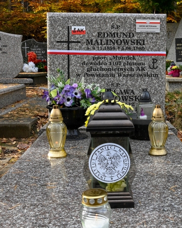 Akcja na Cmentarzu Witomińskim w Gdyni