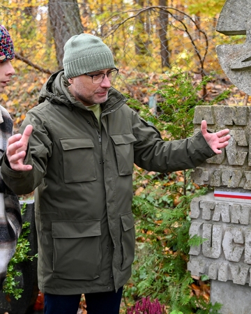 Akcja na Cmentarzu Witomińskim w Gdyni