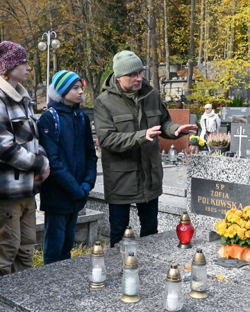 Akcja na Cmentarzu Witomińskim w Gdyni
