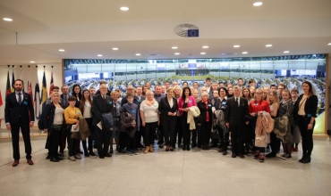 Upon MEP Anna Fotyga’s invitation, a delegation of the Museum’s employees and volunteers went to Belgium