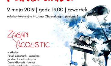 Koncert zespołu Zagan Acoustic z okazji Dnia Flagi Rzeczpospolitej Polskiej