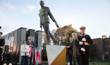 Ceremony of unveiling the Statue of Cavalry Captain Witold Pilecki
