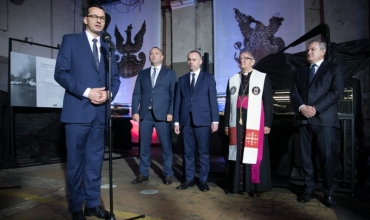 Laying the Foundation Stone for the Museum of Westerplatte and the War of 1939