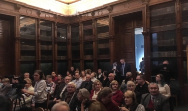 Closing day of “Struggle and Suffering” Exhibition in Budapest 