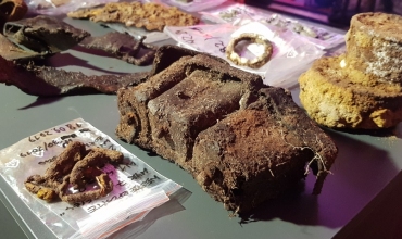 Important discovery on Westerplatte - pistol Browning FN calibre 7.65 mm with spare magazine