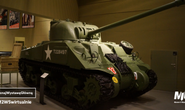 #PoznajWystawęGłówną - czołg M4 Sherman "Firefly" | #M2WSwirtualnie