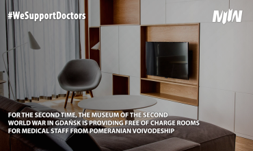 The Museum of the Second World War in Gdańsk, for the second time, is providing free apartments for medical staff