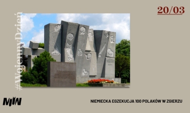 #WojennyDzień - Niemiecka egzekucja 100 Polaków w Zgierzu
