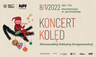 Koncert kolęd w Muzeum II Wojny Światowej w Gdańsku w wykonaniu Warszawskiej Orkiestry Sentymentalnej 