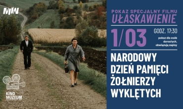 Plakat promujący pokaz specjalny filmu Ułaskawienie