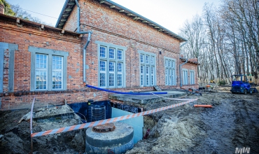 Prace związane z budynkiem dawnej Elektrowni na Westerplatte nabierają tempa