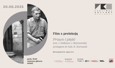 FKO: Pokaz filmu „Prawo i Pięść” (reż. Jerzy Hoffman, Edward Skórzewski) z prelekcją filmoznawcy