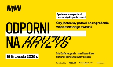 RESILIENT TO CRISIS - Meet the experts and take part in workshops