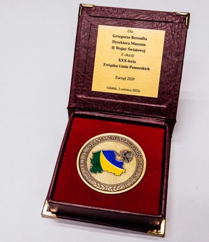 Dyrektor M2WŚ otrzymał medal od Związku Gmin Pomorskich