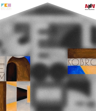 Trzeci fragment zwycięskiego projektu muralu promującego Festiwal Kultury Ocalonej autorstwa Asi Pietrzyk