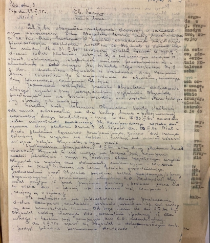 Archiwum Armii Krajowej Obywatelskiej Obwodu Wołkowysk