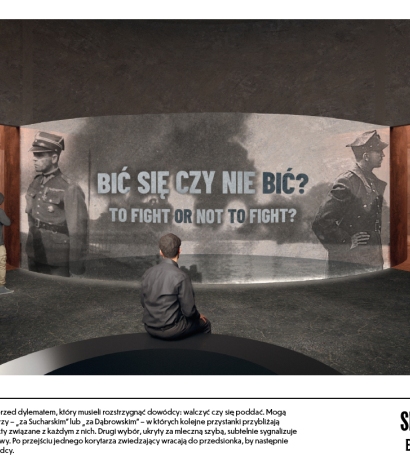 Wizualizacje wystawy Muzeum Westerplatte