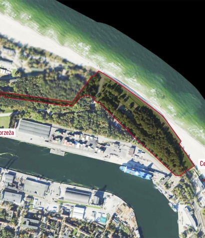 Mapa przedstawiająca lokalizację zakresu 1