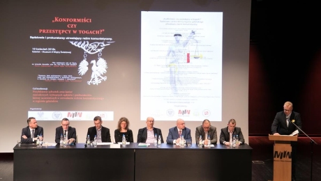 Konferencja naukowa „Konformiści czy przestępcy w togach?" odbyła się w Muzeum II Wojny Światowej w Gdańsku 