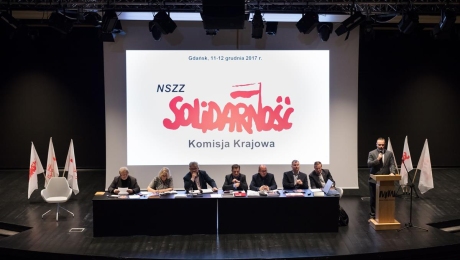 Spotkanie Komisji Krajowej NSZZ „Solidarność” w Muzeum II Wojny Światowej. Fot. Mikołaj Bujak