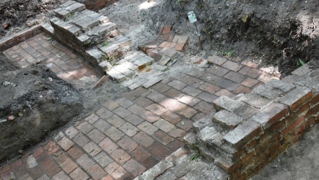 Wykopy-prace archeologiczne na Westerplatte 