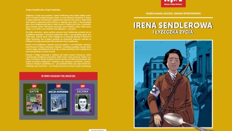 Komiks dla dzieci "Irena Sendlerowa i łyżeczka życia"