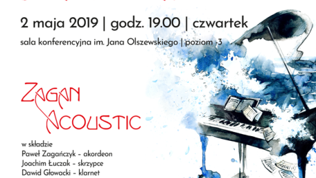 Koncert zespołu Zagan Acoustic z okazji Dnia Flagi Rzeczpospolitej Polskiej