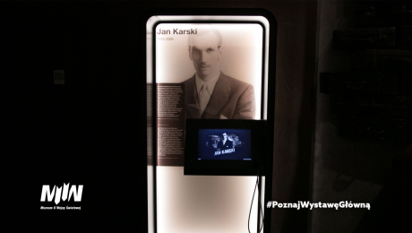 #PoznajWystawęGłówną – 13 lipca – 20. rocznica śmierci Jana Karskiego, słynnego kuriera Polskiego Państwa Podziemnego