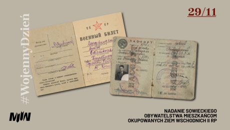 #WojennyDzień - Nadanie sowieckiego obywatelstwa mieszkańcom okupowanych ziem wschodnich II RP