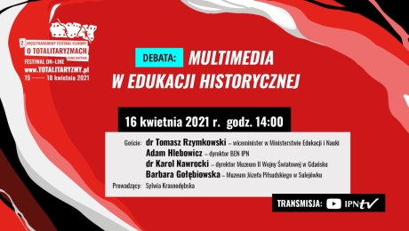 II Międzynarodowy Festiwal Filmowy o Totalitaryzmach „Echa Katynia”. Debata z udziałem dr. Karola Nawrockiego