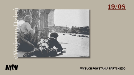 Fot. Żołnierze 2. Francuskiej Dywizji Pancernej ostrzeliwują oddziały okupacyjne w trakcie walk o wyzwolenie Paryża, 23-25.08.1944 r. (domena publiczna)