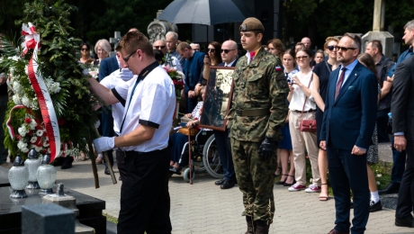 Uroczysty pogrzeb państwowy z ceremoniałem wojskowym ppor. Henryka Wieliczki ps. „Lufa”