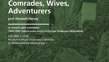 Wykład Elizabeth Harvey pt. „German Women in Occupied Poland: Comrades, Wives, Adventurers"