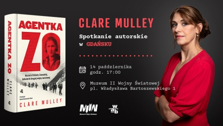 Spotkanie autorskie z Clare Mulley z okazji premiery książki "𝗔𝗚𝗘𝗡𝗧𝗞𝗔 𝗭𝗢"