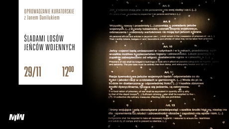 Oprowadzanie kuratorskie: „Śladami losów jeńców wojennych”