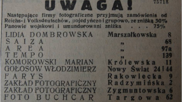 Nowy Kurier Warszawski, ogłoszenie z 20.06.1941, zamieszczone przez Organizację małego sabotażu „Wawer”, zbiory MIIWŚ